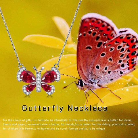 Buy 14k Gold Butterfly Ruby Pendant, Red Ruby Necklace, July Birthstone,  Gold Butterfly Pendant, 14k Butterfly Pendant, Ruby Butterfly Pendant  Online in India - Etsy